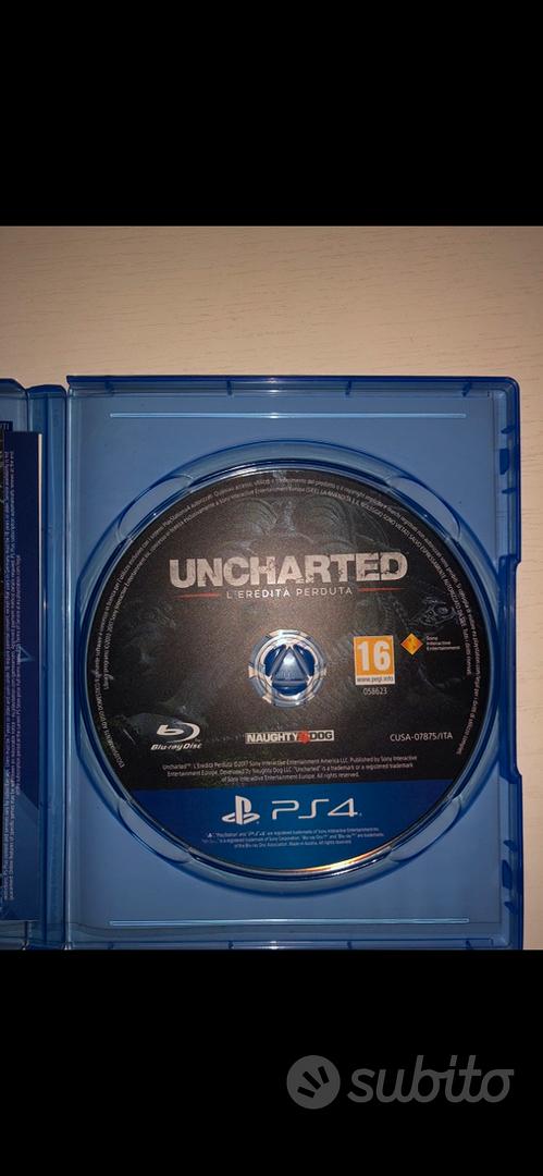 Uncharted L' eredità perduta PS4 - Console e Videogiochi In vendita a  Pordenone