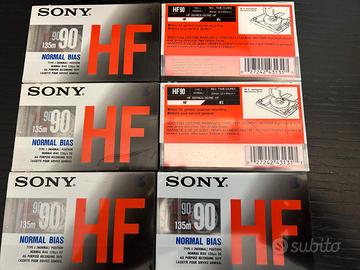6 Audio cassette sony HF 90