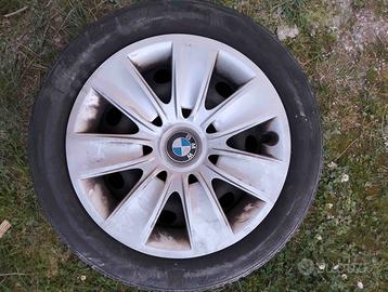 Cerchi ferro r16 bmw con borchie