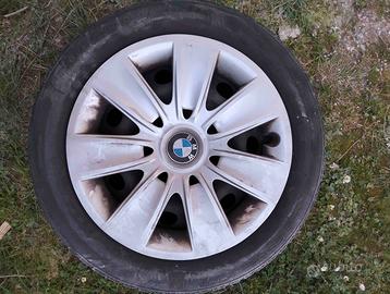 Cerchi ferro r16 bmw con borchie