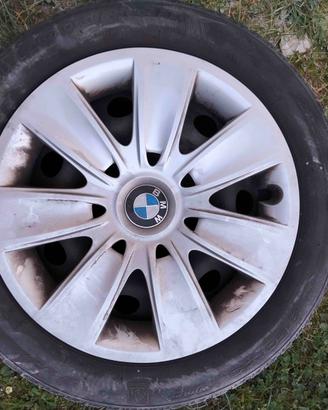 Cerchi ferro r16 bmw con borchie