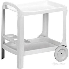 Carrello Portavivande  'Astro' Bianco