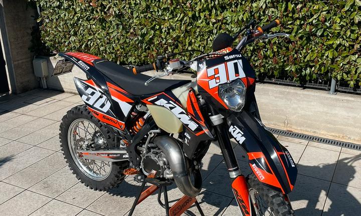 Ktm exc 125 immatricolato