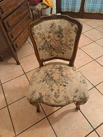 Sedie in legno per camera da letto