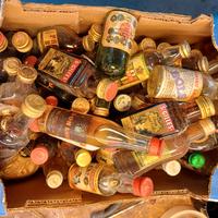 Mignons bottiglie bar da collezione 