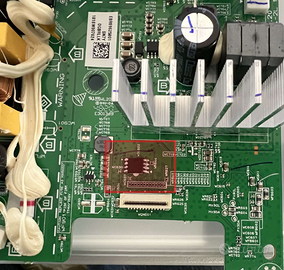 LG soundbar-wireless sub ricambio eeprom MX25L8035