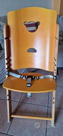SEGGIOLONE EVOLUTIVO PALI PAPPY-RE IN LEGNO