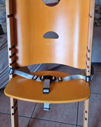 SEGGIOLONE EVOLUTIVO PALI PAPPY-RE IN LEGNO