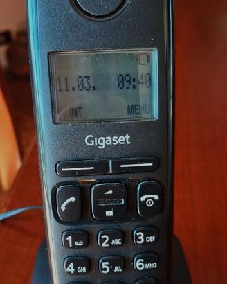 TELEFONO CORDLESS GIGASET A170A AGGIUNT. Usato