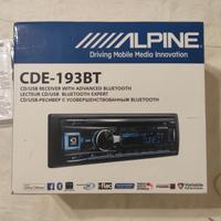 Alpine CDE 193 BT lettore CD Bluetooth integrato