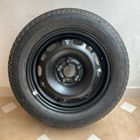 Ruota di scorta Dunlop + cerchio + kit attrezzi