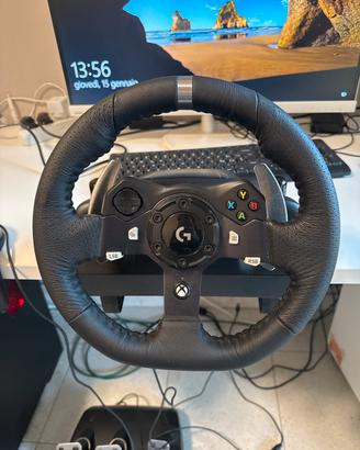 Logitech 920+H shifter+pedali