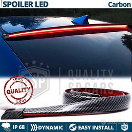 SPOILER LED Posteriore per VOLVO Fibra di Carbonio