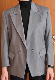 
Elegante giacca vintage grigia tg 42