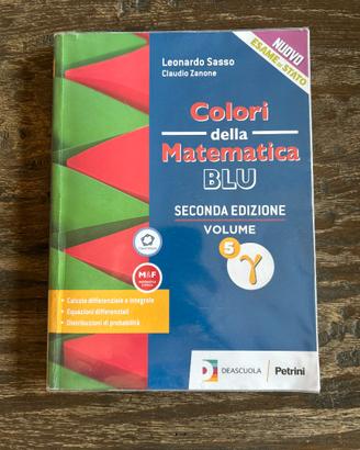 Libro "COLORI DELLA MATEMATICA - BLU"