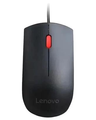 Mouse Lenovo Essential Cablato USB, colore Nero