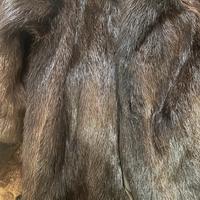 Pelliccia di rat musqué anni 80