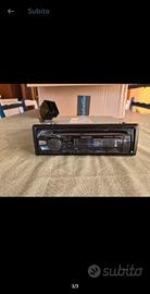 Autoradio Kenwood USB e coppia diffusori Pioneer