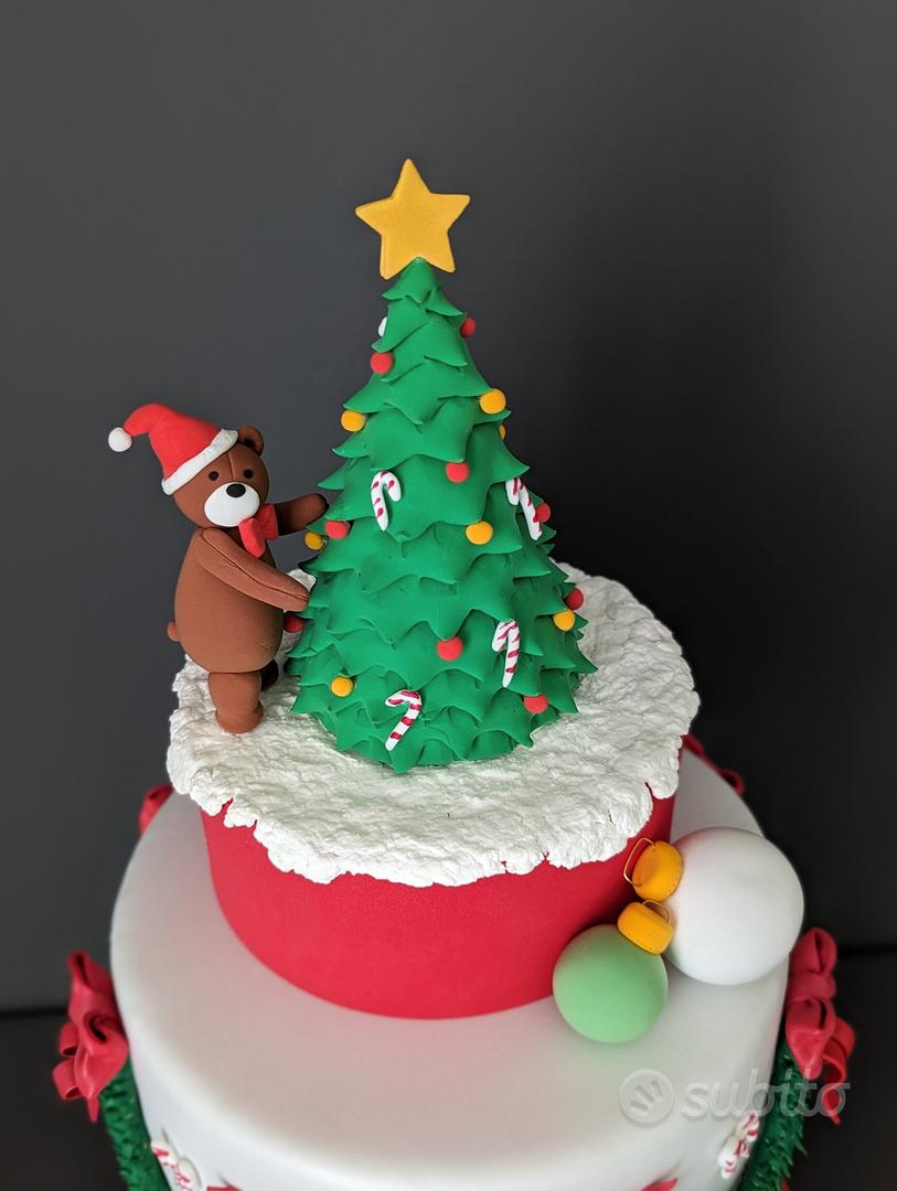 torta scenografica finta natale battesimo complean - Tutto per i bambini In  vendita a Caltanissetta