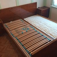 letto matrimoniale stile vintage 