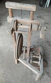 antico filatoio / filarello / arcolaio  in legno 