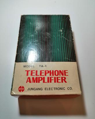 VINTAGE Amplificatore per telefono + RILEVATORE