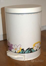 Cesto / Pattumiera per Bagno Toilette - Vintage