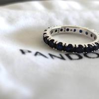 PANDORA Anello Mis 56 Fascia Scintillante Blu