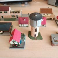 Trenino Rivarossi Lima Casette, Binari, Recinzioni