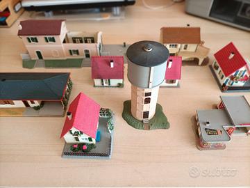 Trenino Rivarossi Lima Casette, Binari, Recinzioni