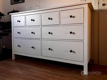 Cassettiera Ikea Hemnes bianca