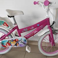 Bicicletta bambina Principesse Disney 16 pollici