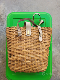 Borsa vintage in vimini