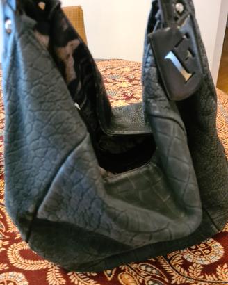 borsa Furla pelle scamosciata