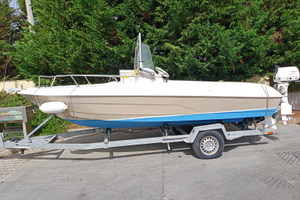 Barca a motore Volvo Penta entrofuoribordo 150 cv