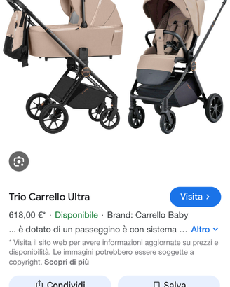 Passeggino con portanfà