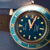 Squale 1521-026B0 blue blasted