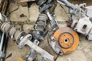 Mozzo ruota ammortizzatore dx e sx Fiat Panda 1000