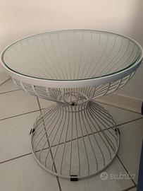 Tavolino in metallo Oreste Lucchetta