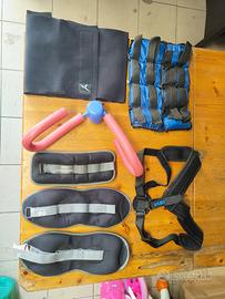 attrezzi per ginnastica o fisioterapia 