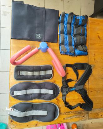 attrezzi per ginnastica o fisioterapia 