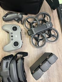 Dji avata 2 con borsa e accessori originali