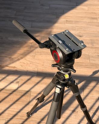 Testa video Manfrotto MVH500AH – Fluida