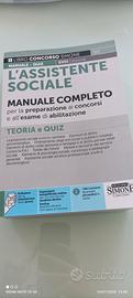 Manuale L'assistente sociale teoria e quiz