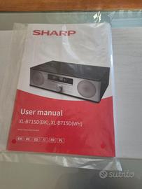 Radio Sharp XL-B715D (WH) – DAB+, CD e Bluetooth
