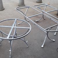 Basi per Tavolo in ferro robuste made in Italy