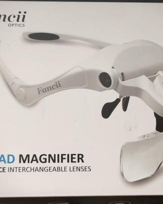 Visore lente ingrandimento LED Fancii con lenti