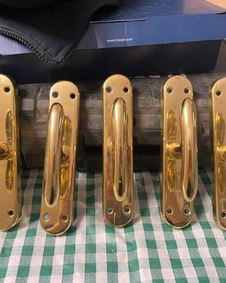 5 Maniglie Finestre Cremonese a Martellina