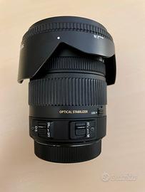 Obbiettivo Sigma 17-50 f/2,8