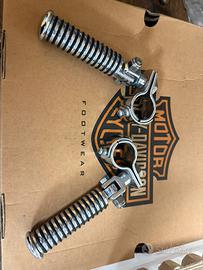 Pedane poggiapiedi Custom Haley davidson